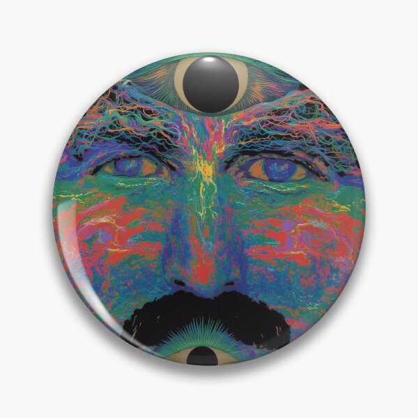 Item preview, Nikola Tesla Eyes Surreal Abstract Portrait designed and sold by Mystikos Art.
