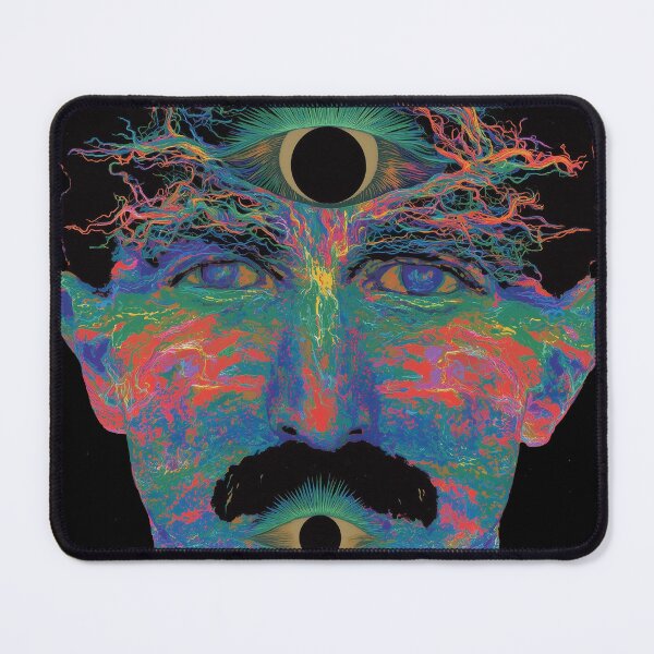 Item preview, Nikola Tesla Eyes Surreal Abstract Portrait designed and sold by Mystikos Art.