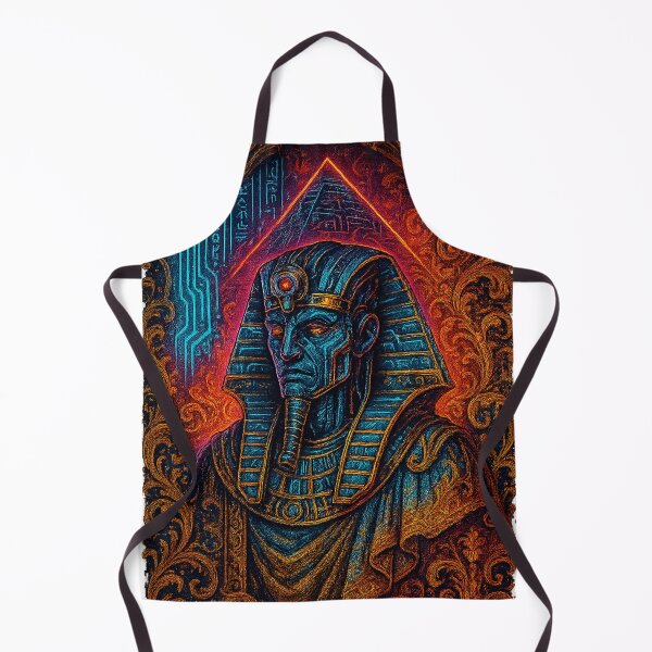 Item preview, Cyber Pharaoh of the Baroque Nile designed and sold by VidyoeDesigns67.