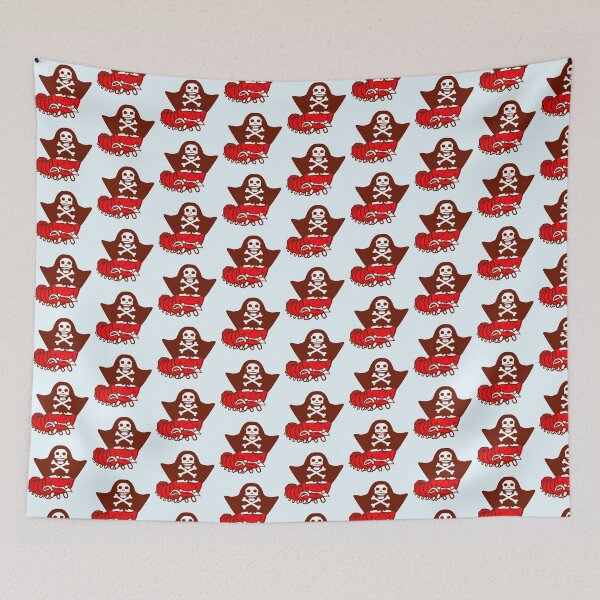 Item preview, Caterpillar Sabre Pirate Captain Cap Funny Cute designed and sold by shirt-o-mat.