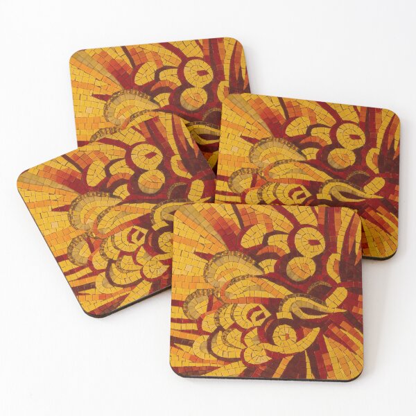 Item preview, Imagination in Bold Yellows, Reds and Oranges designed and sold by Georgia Mizuleva.