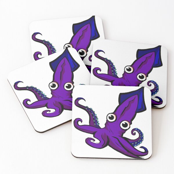Item preview, Purple Squid designed and sold by Doodlebee12.
