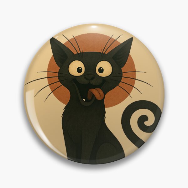 Item preview, Vintage Black Cat Poster - Le Noir Chat designed and sold by memememescat.