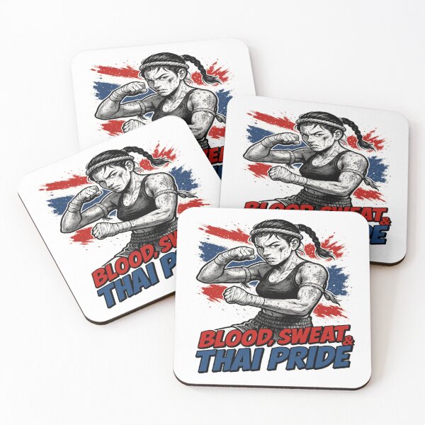 Item preview, Muay Thai Girl: Blood, Sweat & Thai Pride designed and sold by Globalcitytees.