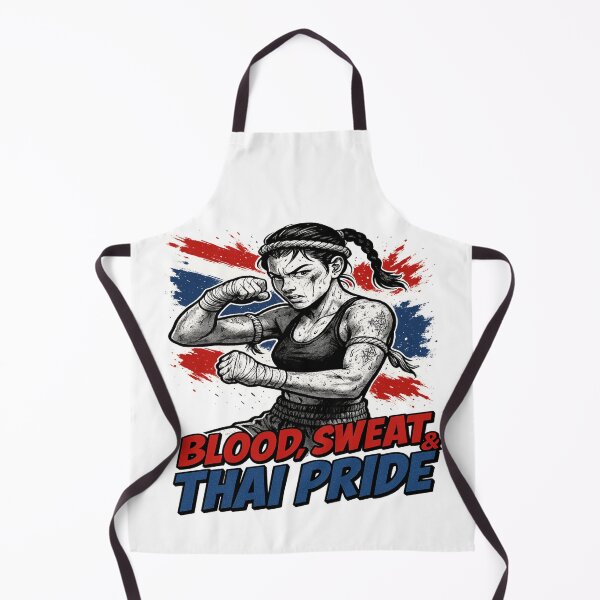 Item preview, Muay Thai Girl: Blood, Sweat & Thai Pride designed and sold by Globalcitytees.