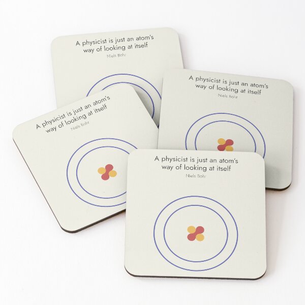 Item preview, Niels Bohr Physics Science Quote Minimalist Design designed and sold by kakarikihill.