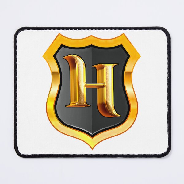 Item preview, Monogram Shield - Letter H designed and sold by OvidiumArt.
