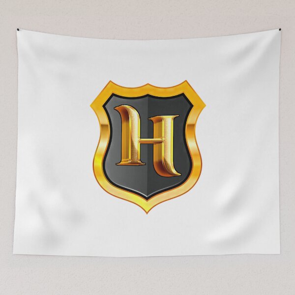 Item preview, Monogram Shield - Letter H designed and sold by OvidiumArt.