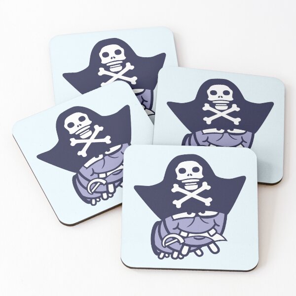 Item preview, Caterpillar Hole Bad Pirate Captain Cap Funny Cool designed and sold by shirt-o-mat.