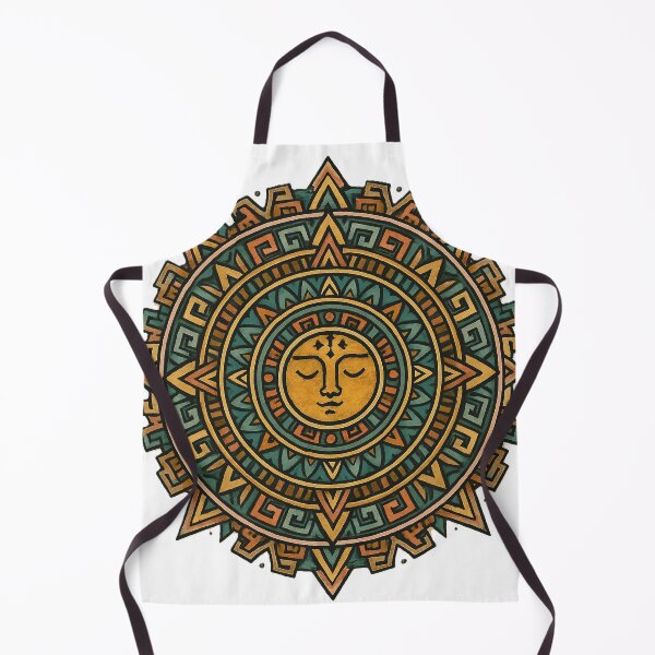 Item preview, Aztec Sun Mandala designed and sold by Vitalka-uk.
