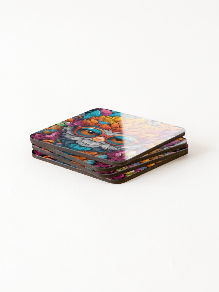 Thumbnail 4 of 5, Coasters (Set of 4), The Wizard of Ideas - Raloel  designed and sold by Raloel.
