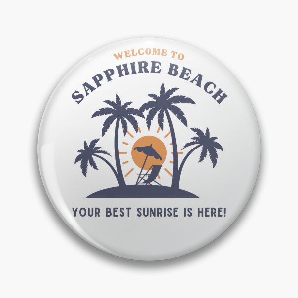 Item preview, Sapphire Beach, your best sunrise is here! designed and sold by NicMacTees.