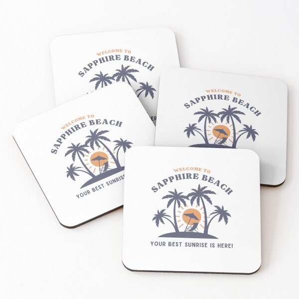 Item preview, Sapphire Beach, your best sunrise is here! designed and sold by NicMacTees.
