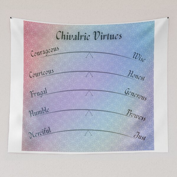 Item preview, Balance of Chivalric Virtues  designed and sold by Seamic-Views.