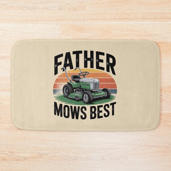 Item preview, father mows best designed and sold by Lydyb-creations.