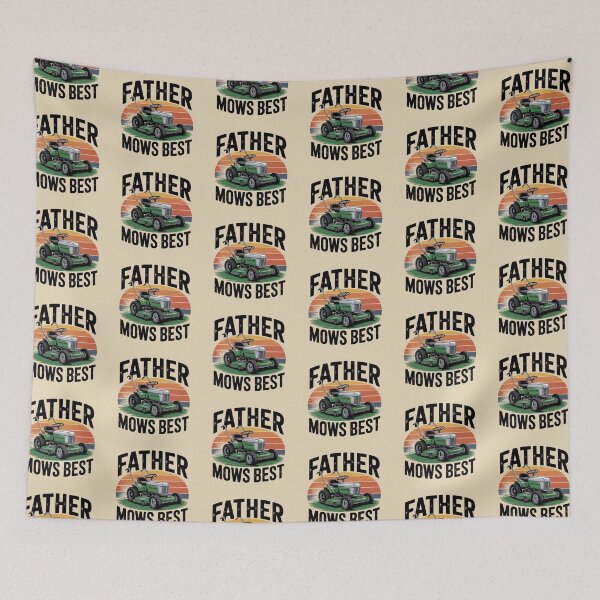 Item preview, father mows best designed and sold by Lydyb-creations.