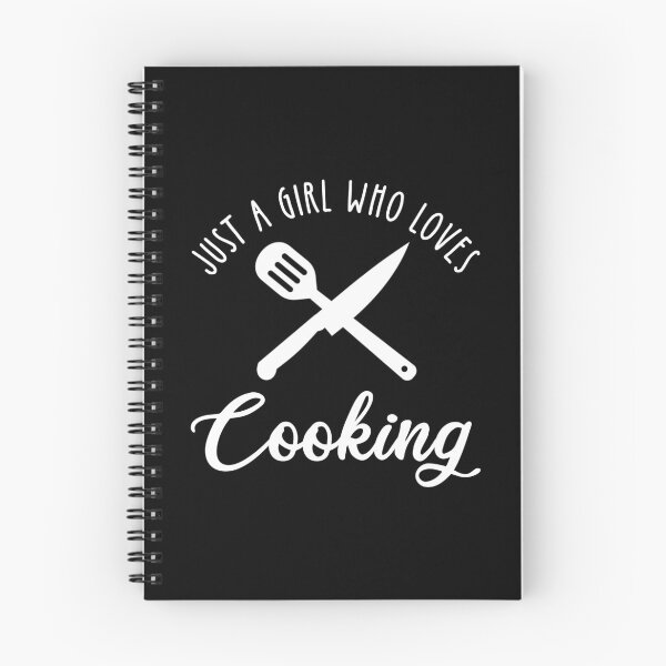 Item preview, Just A Girl Who Loves Cooking designed and sold by Cat Lady Designs.