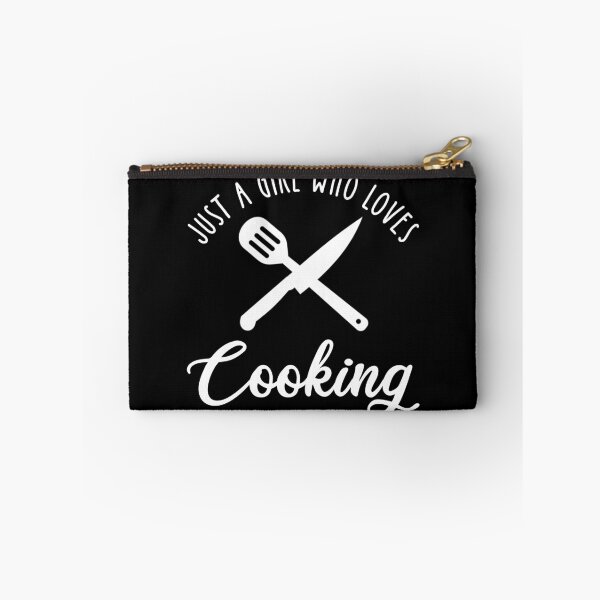Item preview, Just A Girl Who Loves Cooking designed and sold by Cat Lady Designs.