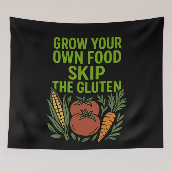Item preview, Grow Your Own Food Wheat-Free Garden Life designed and sold by tinytwist.
