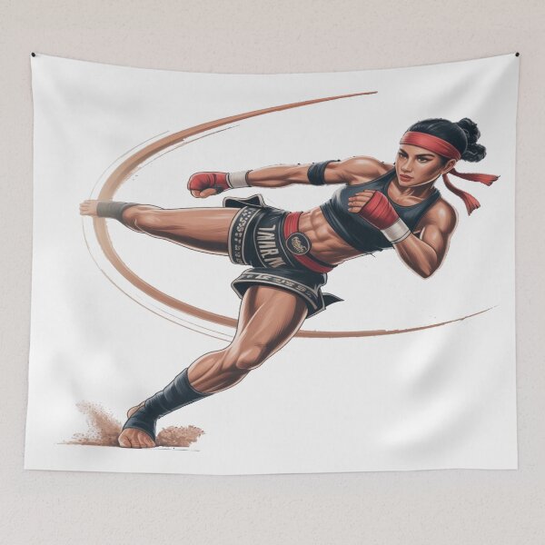 Item preview, Muay Thai Girl Power: Strength and Spirit from Thailand designed and sold by Globalcitytees.