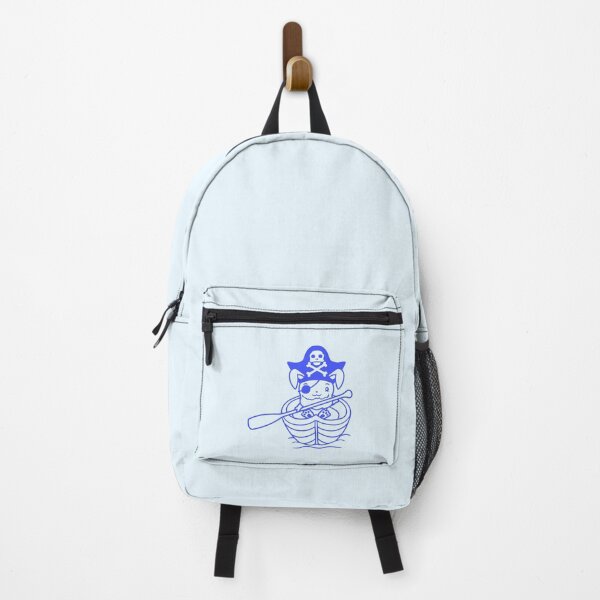 Item preview, Rabbit Pirate Paddle Bunny Buccaneer Rowboat Comic designed and sold by shirt-o-mat.