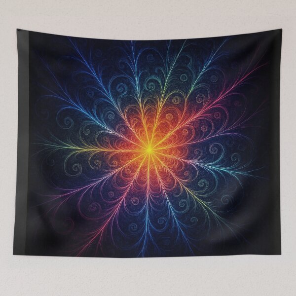 Item preview, Cosmic Bloom Fractal designed and sold by Vitalka-uk.