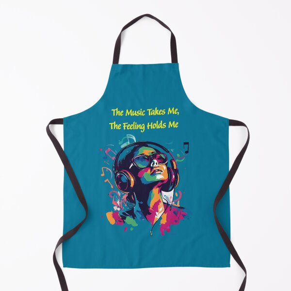 Item preview, "The Music Takes Me, the Feeling Holds Me" music lovers design designed and sold by TR_fairydesigns.