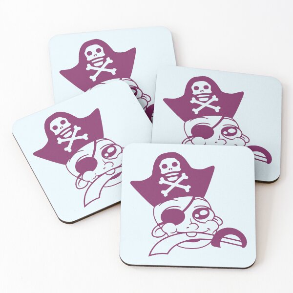 Item preview, Funny Baby Pirate Head Cute Cool Cap Sabre Toddler designed and sold by shirt-o-mat.