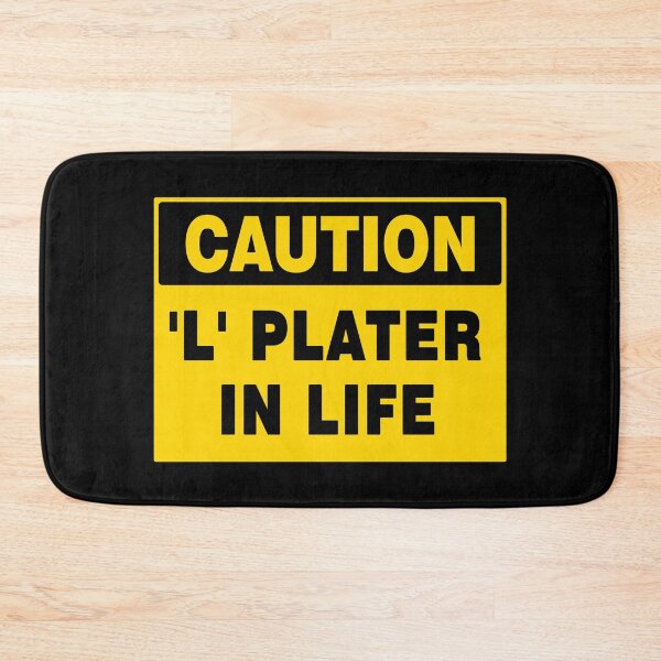 Item preview, CAUTION SIGN: 'L' PLATER, LEARNER, NOVELTY SIGN, QUIRKY designed and sold by AASparksDesigns.