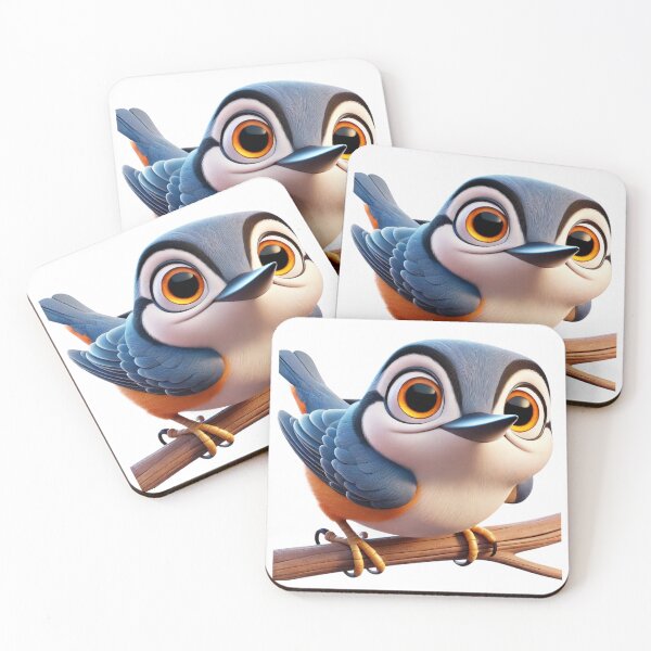Item preview, Adorable Eurasian Nuthatch designed and sold by Sillytoe.