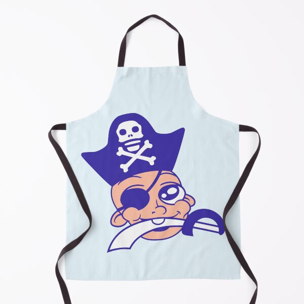 Item preview, Funny Baby Pirate Head Cute Cool Cap Sabre Toddler designed and sold by shirt-o-mat.