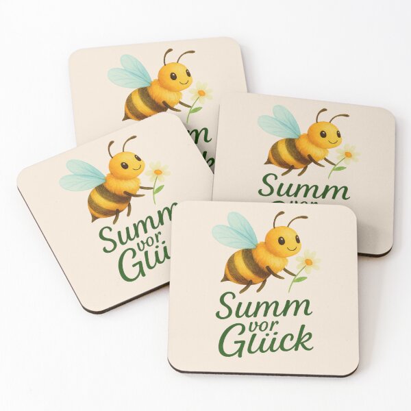 Item preview, Summ vor Glück – Süßes Bienen Design für Sommerfreude designed and sold by CritterManiaUK.