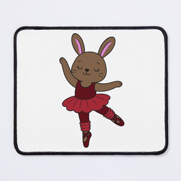 Item preview, Ballet Bunny - Brown - Dark Red designed and sold by AngelMiette.