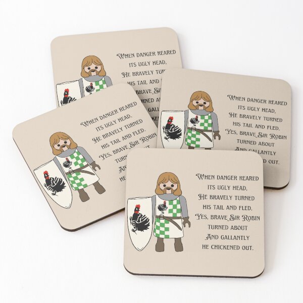 Item preview, Brave Sir Robin designed and sold by Unhinged Heather.