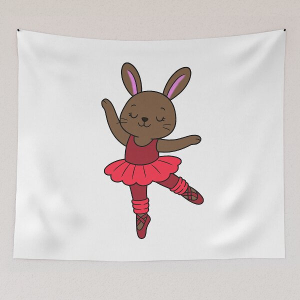 Item preview, Ballet Bunny - Brown - Red designed and sold by AngelMiette.