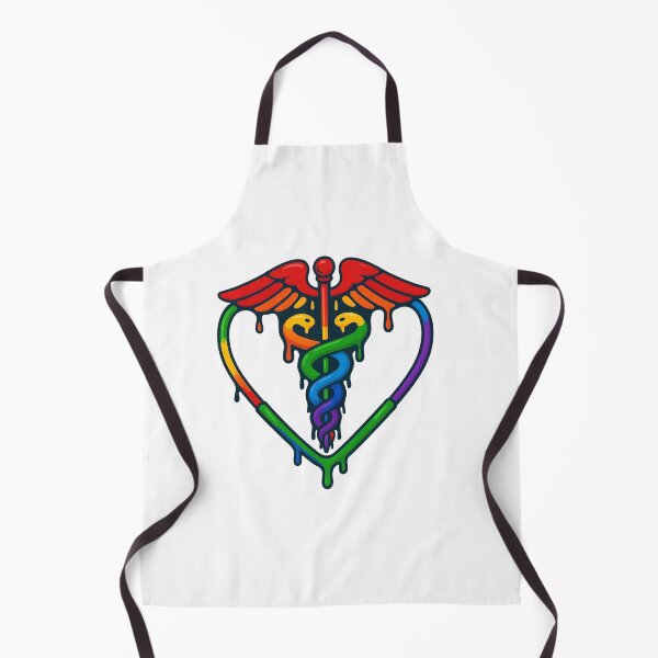 Item preview, Rainbow Caduceus Pride Drip designed and sold by catthemedic.