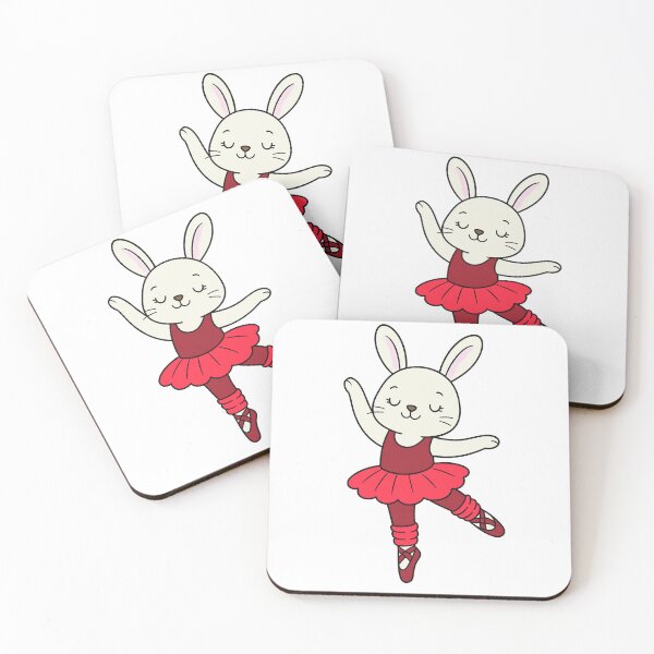 Item preview, Ballet Bunny - White - Red designed and sold by AngelMiette.