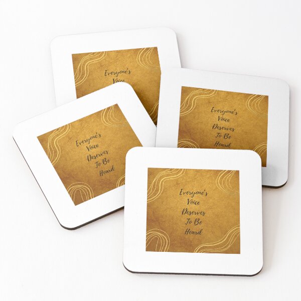 Item preview, Everyone's Voice Deserves To Be Heard designed and sold by Stutteringsista.