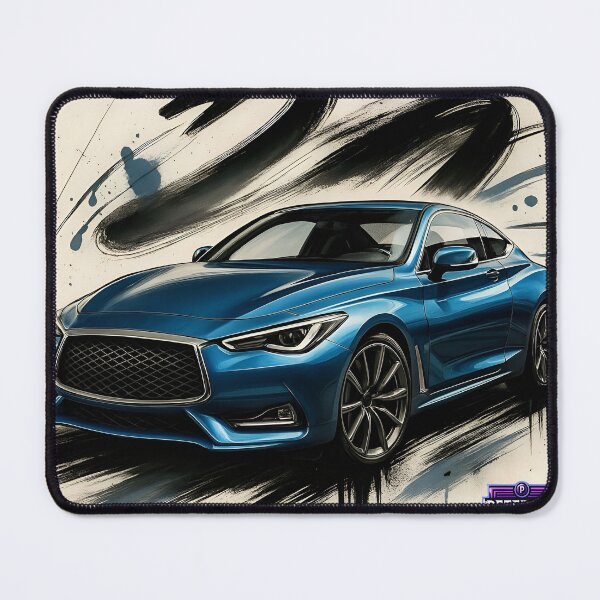 Item preview, Infiniti Q60 Fanart Remastered (Blue) designed and sold by Peterson Designs.