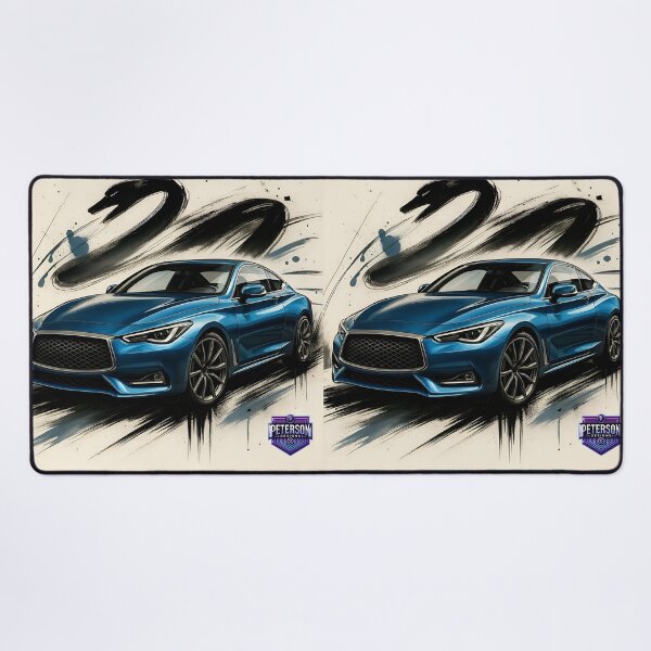 Item preview, Infiniti Q60 Fanart Remastered (Blue) designed and sold by Peterson Designs.