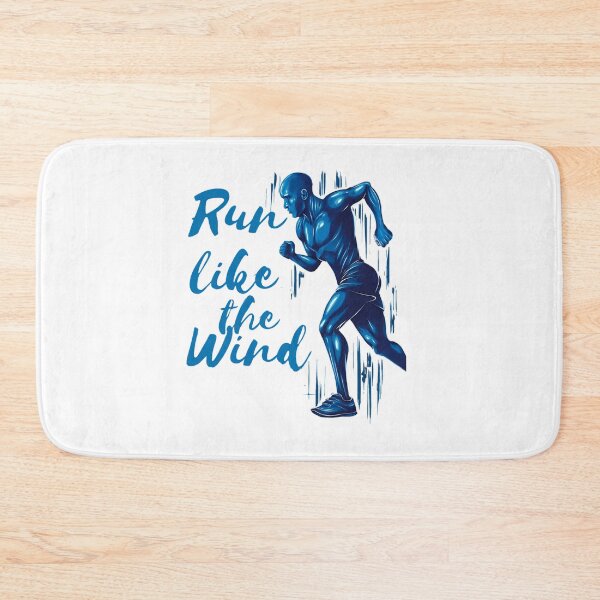 Item preview, Run Like the Wind – Bold Runner Design with Electric Energy designed and sold by JenniferCreaArte .