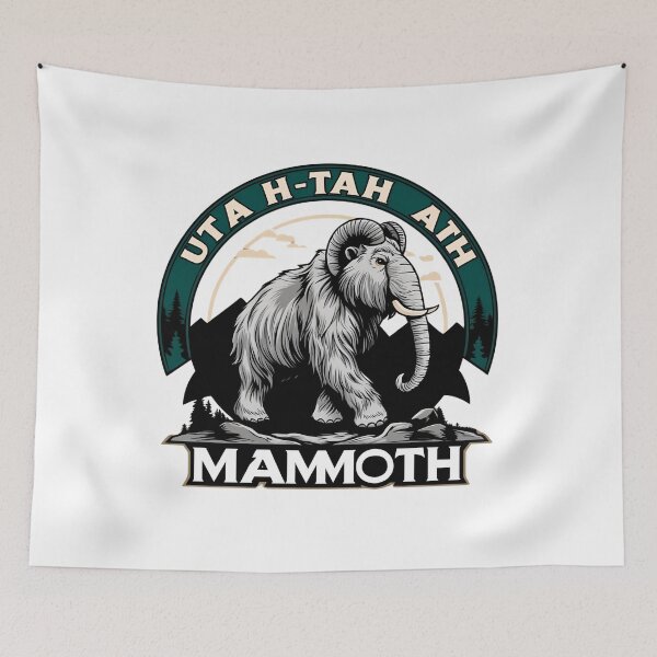Item preview, UTAH MAMMOTH | CLASSIC DESIGN designed and sold by YONKO STORE.