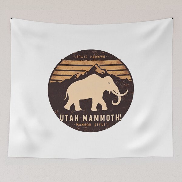 Item preview, UTAH MAMMOTH | CLASSIC DESIGN designed and sold by YONKO STORE.