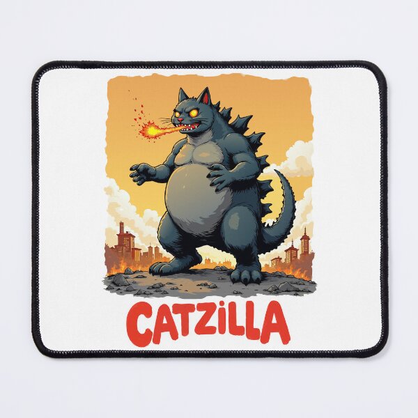 Item preview, Catzilla Rampage | Giant Fire-Breathing Cat Monster designed and sold by NovaProArt.