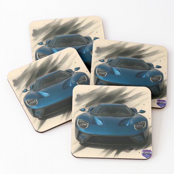 Item preview, Ford GT Fanart (Blue) designed and sold by Peterson Designs.