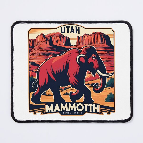 Item preview, UTAH MAMMOTH | CLASSIC DESIGN designed and sold by YONKO STORE.