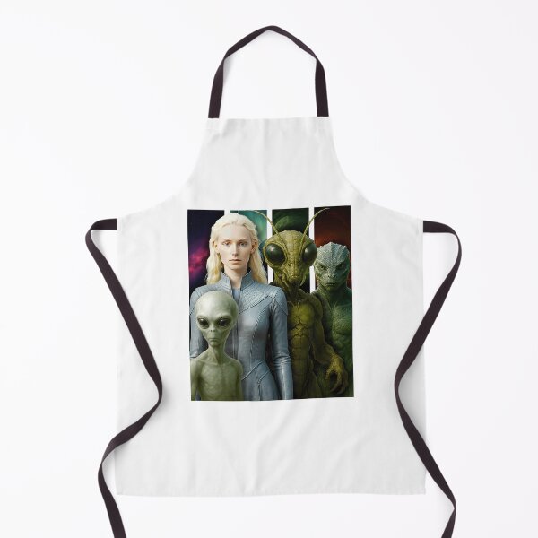 Item preview, Four Alien Species - Grays, Nordics, Insectoids, and Reptilians designed and sold by NatIntrovertSoc.