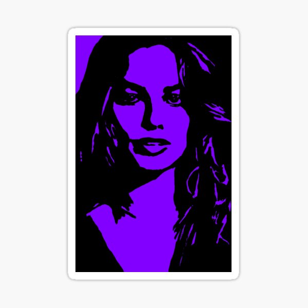 Item preview, Margot Robbie designed and sold by Chad's Fresh Art.