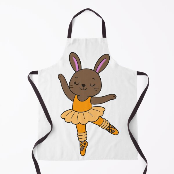 Item preview, Ballet Bunny - Brown - Yellow Orange designed and sold by AngelMiette.