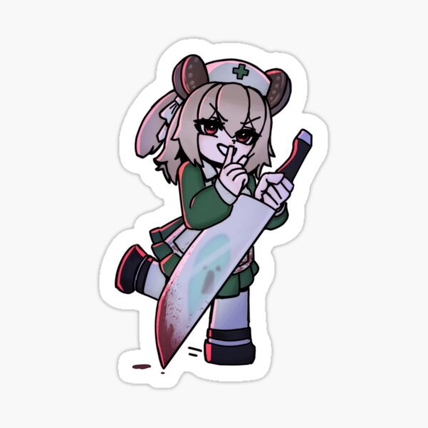 Item preview, Knife Wife ~ Nimi Nightmare Chibi Sticker! designed and sold by Yithmir.